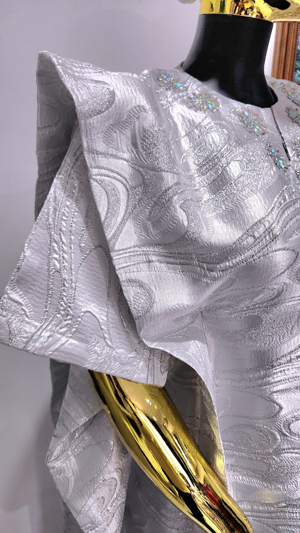 Beautiful Bubu Gown for Ladies – Elegant Free-Size African Kaftan Dress
