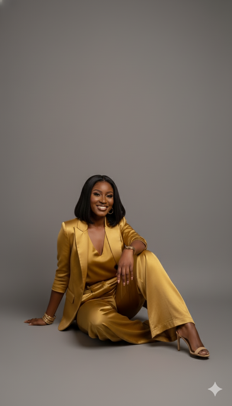 Golden Sands Kimono Duster & Palazzo Set