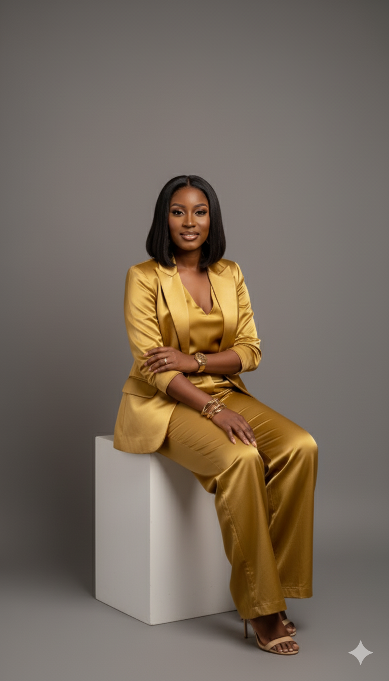 Golden Sands Kimono Duster & Palazzo Set